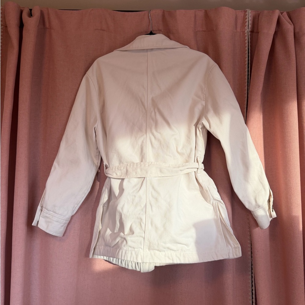 H&M Off-White Utility Jacket - Picture 4 of 4